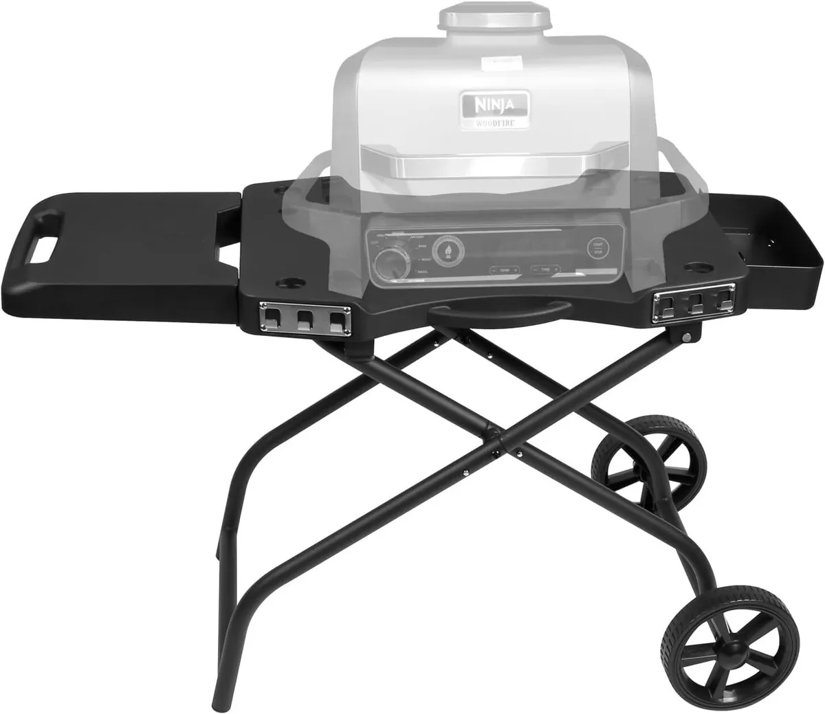 Grill Stand for Ninja Woodfire Grill,Grill Cart,Collapsible Outdoor Grill  Stand