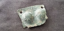 Roman stylized faces Romulus & Remus buckle plate, please read description. L96o