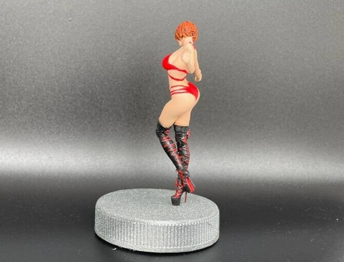 ⭐️Resin sculpture Girl Painted Collection Miniature 65mm⭐️ - Picture 4 of 5