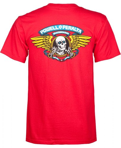 POWELL PERALTA Winged Ripper Skateboard Tee Shirt - BONES BRIGADE CLASSIC - Picture 6 of 11