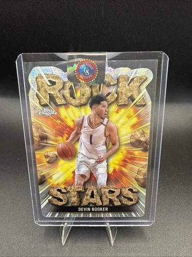 2024-25 Topps Chrome - Rock Stars Devin Booker #RS-9 Case Hit !!