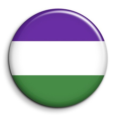 Suffragette - Abzeichen 38mm Button Pin