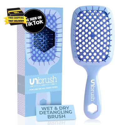 FHI Heat Unbrush Detangling Brush for Pain-Free Brushing on All Wet or Dry Hair