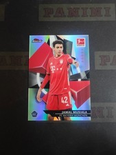 2020‑21 Topps Finest Bundesliga Jamal Musiala #82 RC Refractor Rookie Card. rookie card picture