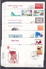 [LG78608] Belgium Nice Lot FDC First Day Cover UNG