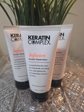 Keratin Complex Infusion Keratin Replenisher Blow-Dry Cream 2.5 fl oz.Lot Of 3.