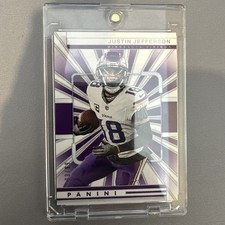 2025 Panini America Vikings #41 JUSTIN JEFFERSON /99 YT92