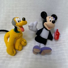 Vintage 2001 Disney House of Mouse McDonald's Plush Toys 5" Lot Of 2