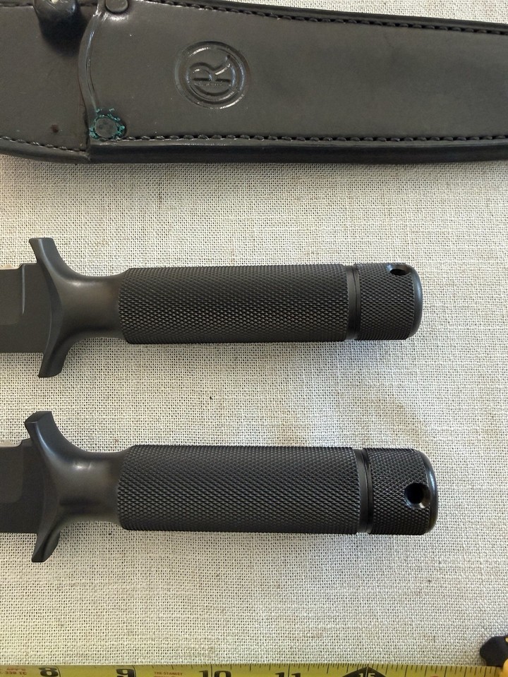 Chris Reeve Knives Project I & II Fixed Blade A2 Drop Point Aluminum ...