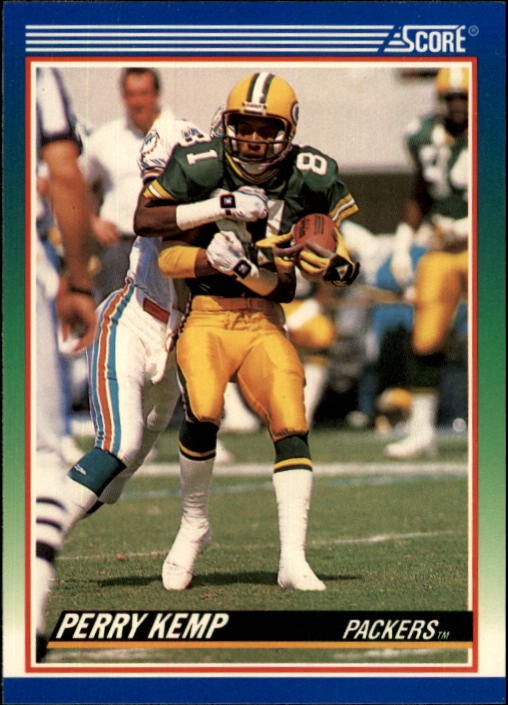 1990 Score #409 Perry Kemp - FB
