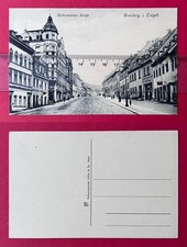 AK ANNABERG im Erzgebirge um 1910 Blick in die Wolkensteiner Strasse  ( 170138