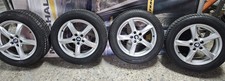 4 Gomme 225/55 R17 101 V Hankook Invernali & 4 Cerchi BMW  SET COMPLETO 