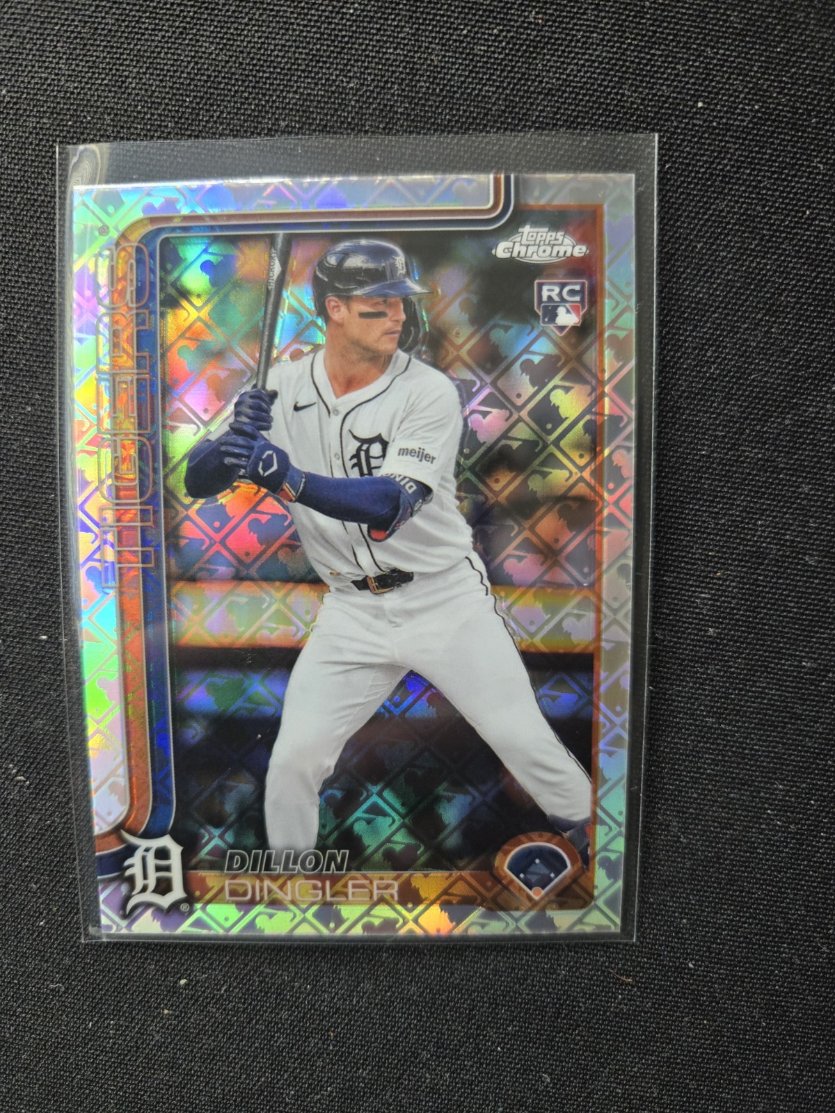 2025 Topps Chrome Logofractor Dillon Dingler RC #274
