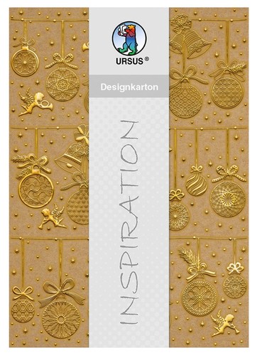ARTOZ 10 Biglietti Di Natale Con Buste - Formato DIN B6, Motivo Palline Rosse E Oro, Carta 200g/m²