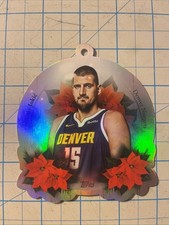 2025-26 Topps Nikola Jokić Oversized Die Cut Ornament Card Has Dco – Nj