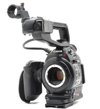 Near MINT w/Handle Canon EOS C100 Digital Cinema Camera Body Camcorder JAPAN