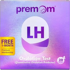 Premom Quantitative Ovulation Test Strips, 1 Count Pack of 20