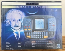 Einstein Brain Station Handheld Game Model E108 Excalibur Electronics 2006 EUC