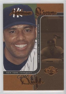 2006 Co-Signers Changing Faces Bronze 141/150 Derek Jeter Mariano Rivera HOF 3q5
