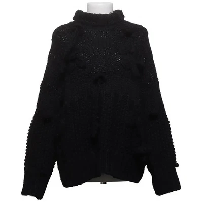 Zara, pull col roulé, taille : M, noir, acrylique/polyamide/laine #mz7 - Photo 1/4