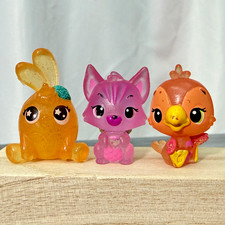 Hatchimals CollEGGtibles Lot of 3 Season 4 Pandoo Parroo Bunny Baker Figures