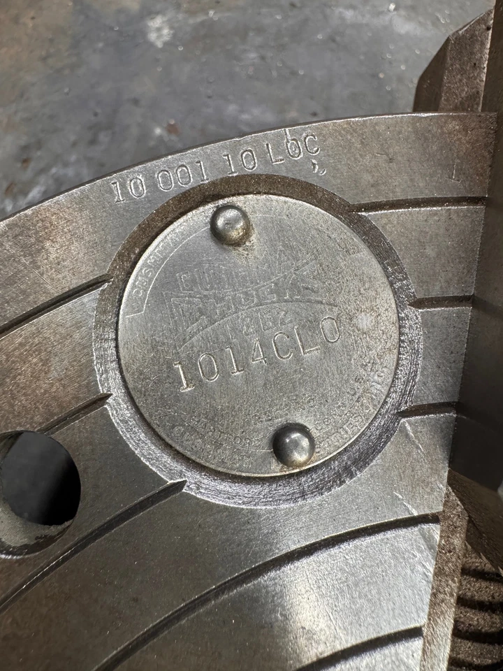 CUSHMAN 10" 1014CL0 4 MORDAZAS CUERPO SÓLIDO L0 PORTABROCAS 4052A Foto 2 de 4