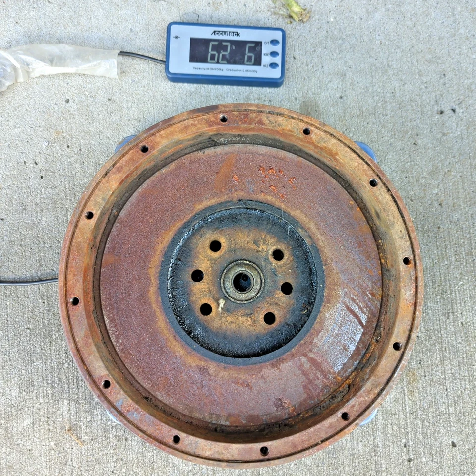 Volante embrague 3 velocidades Ford modelo A 1928 1929 1930 1931 28-31 para reacondicionamiento Foto 2 de 4