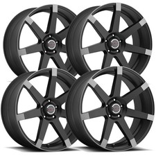 Set Of 4 Vision 9042 Sultan 20x9 5x4.5 15mm Matte Black Wheels Rims 20 Inch Set Of 4 Vision 9042 Sultan 20x9 5x4.5 15mm Matte Black Wheels Rims 20 Inch
