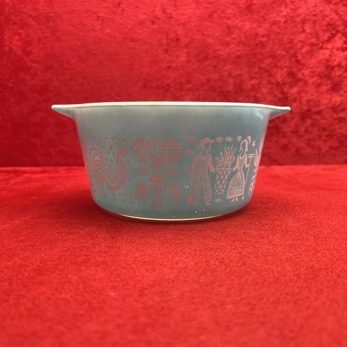 ✨Vintage Find✨ Pyrex Amish Butterprint 473 1 Qt Casserole Dish No Lid