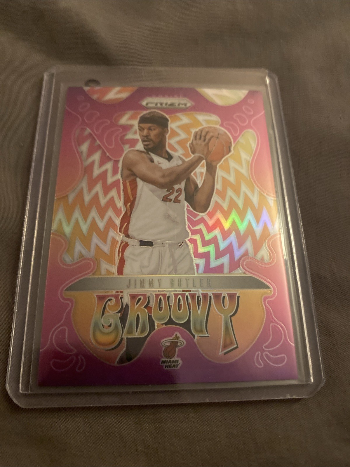 2024-25 Panini Prizm Jimmy Butler #7 Groovy Case Hit SSP