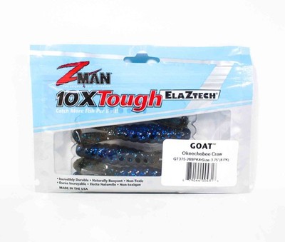Zman Soft K�der Goat 3.75 Zoll 4/Pack Okeechobee Craw (4318)