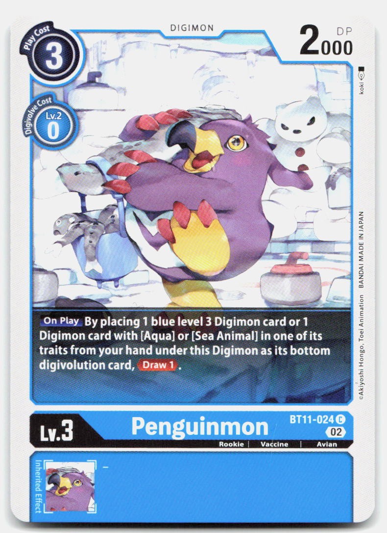 PENGUINMON BT11-024 C C Dimensional Phase NM