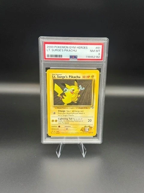 Pikachu Pokémon TCG Professional Sports Authenticator (PSA) Grade