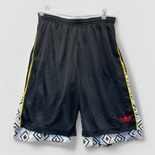 Adidas Classic Mesh Athletic Shorts Mens Large Retro Basketball Skateboarding