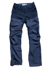 Fjallraven Keb Trousers Outdoor Women  s Size 26 G-1000 Eco High Reinforcements