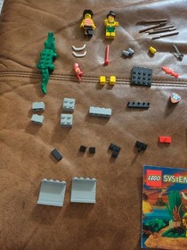 LEGO Pirates Islanders: Crocodile Cage (6246) Vintage 100% Complete Set, No Box