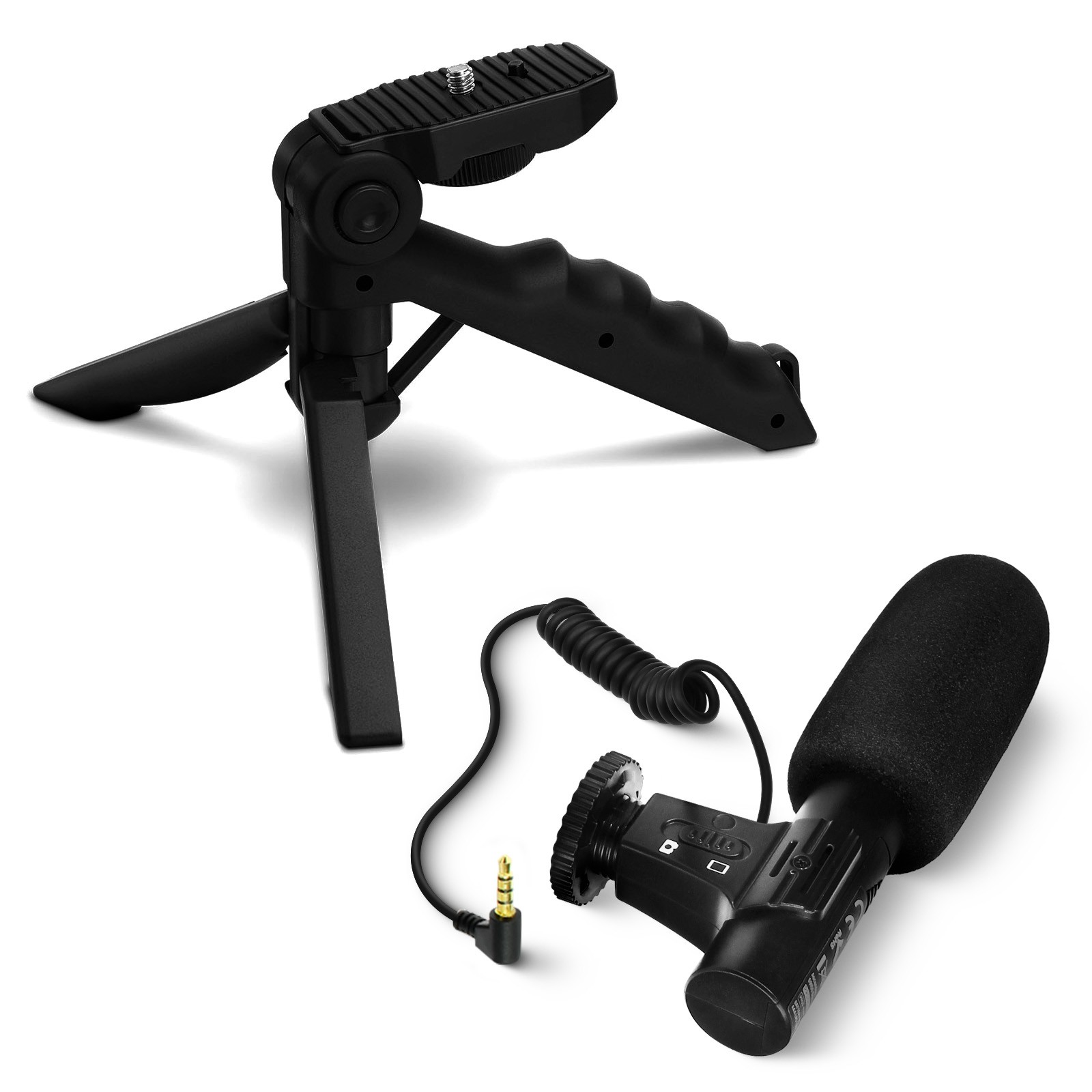 Trépied Muvit et microphone 3.5mm pour éliminer les tremblements et le mauvais son en vlogging