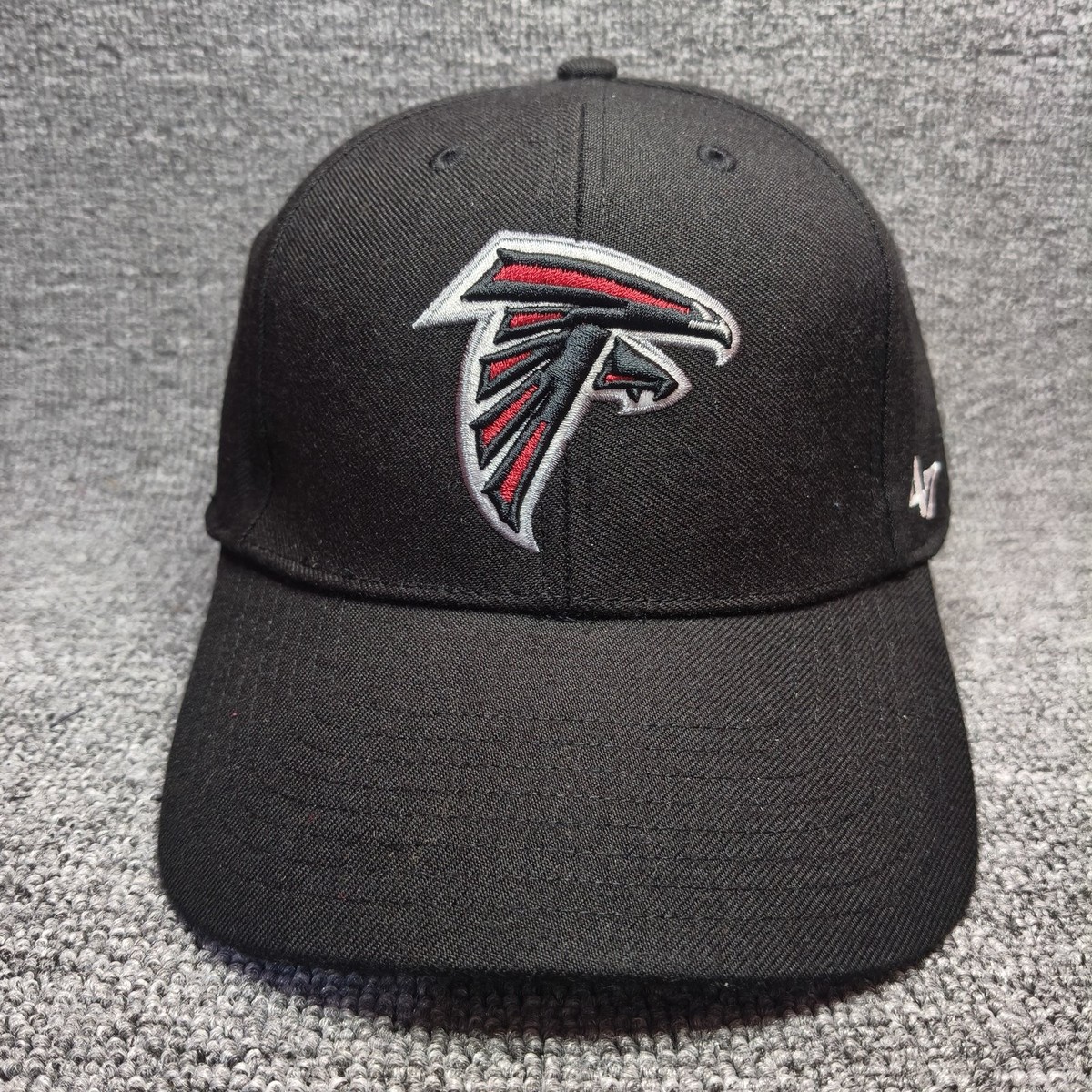 '47 Brand Atlanta Falcons NFL Black Curved Brim Snapback Cap