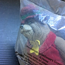 Vintage 2001 Disney McDonald's Happy Meal Plush Toy Sealed Country Bear NEW