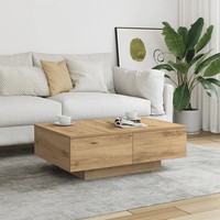 Couchtisch Artisan-Eiche 90X60X31 Cm Holzwerkstoff