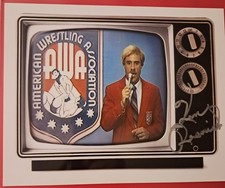 Ken Resnick Autographed 8x10 Photo AWA WWE