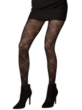 Cecilia de Rafael Briana Checkered Tights [59612]