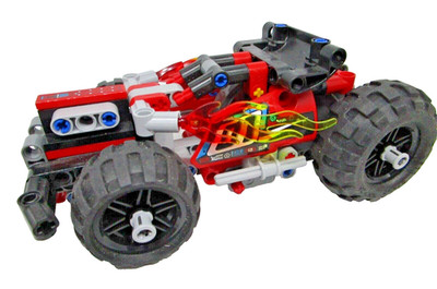 LEGO Technic -  42073 BASH! BUMMS! - Pullback - vollständig - mit Bauanleitung