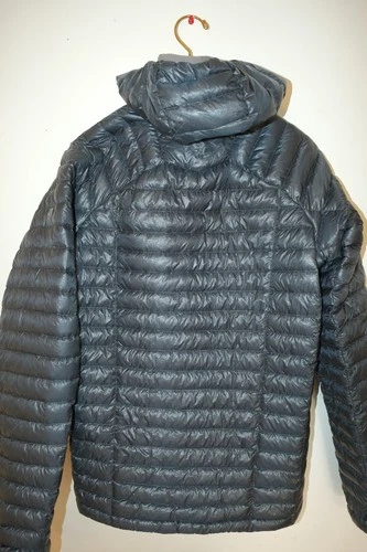Mountain Hardwear Ghost Whisperer Hooded Down Jacket Men's Medium Gray  image 2