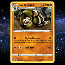 Sandaconda 082/163 Cosmos Holo🌀Pokemon Card (Sword & Shield: Battle Styles)