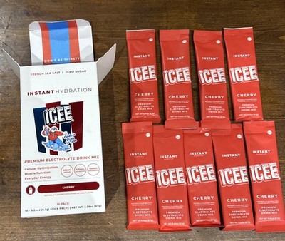 Instant Hydration Icee Cherry Electrolyte Drink Mix Sports Drink - 9ct/67gms