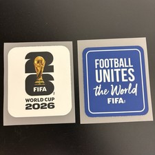 2026 World Cup Player Size Soccer Jersey Shirt Iron On Badge Patch