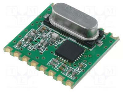 Modul: RF 20dBm 433,92MHz FSK SPI SMD FM Sender 1,8÷3,6VDC