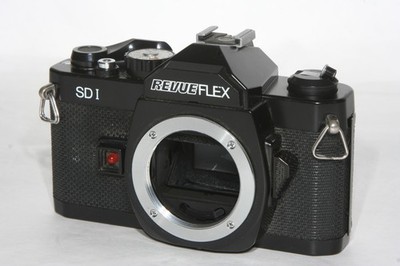 Revueflex SD1 analoges SLR Gehäuse #317326   die Lichtdichtungen wurden ersetzt''