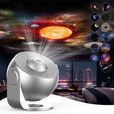 Star Projector,13 in1 Planetarium Projector with Rotating Stars & LED Nebula,...